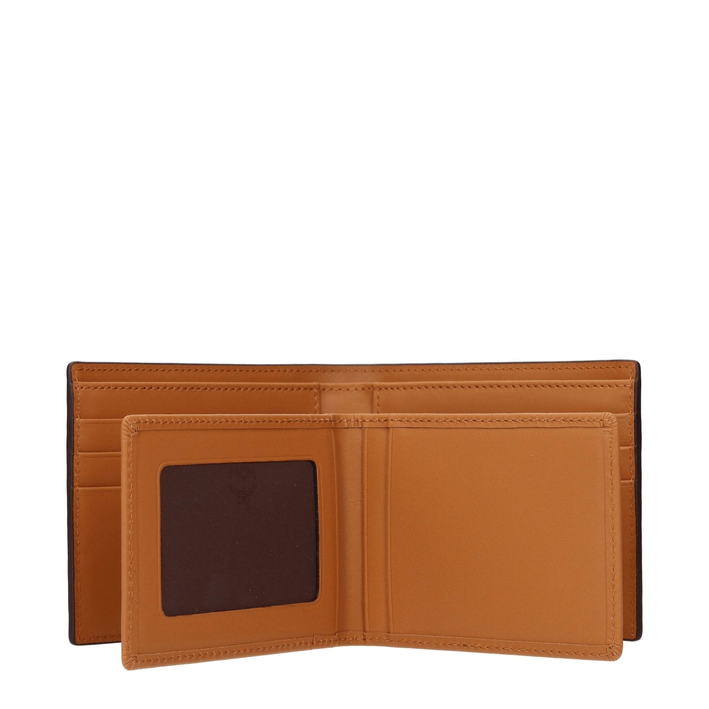 MCM Brown Leather Wallets MCM