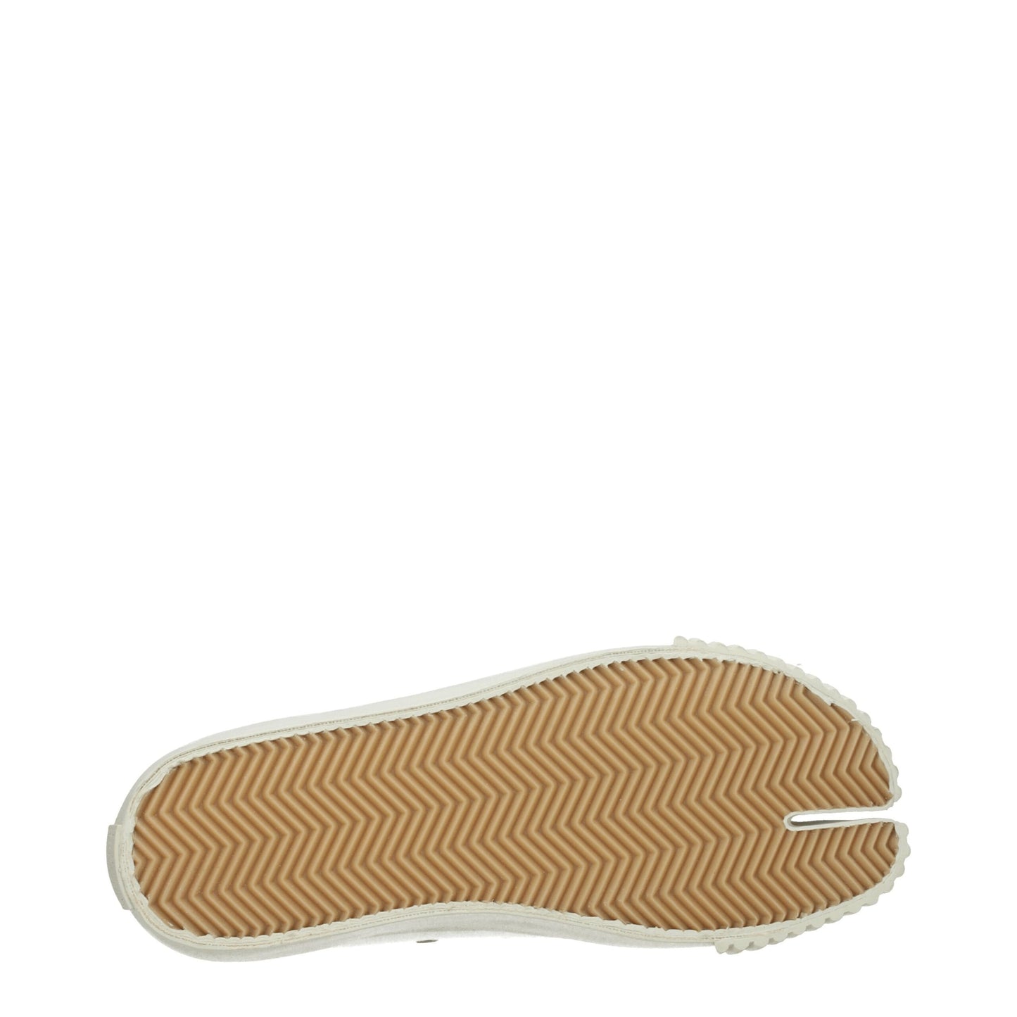 Maison Margiela White Fabric Low Top Sneakers Maison Margiela