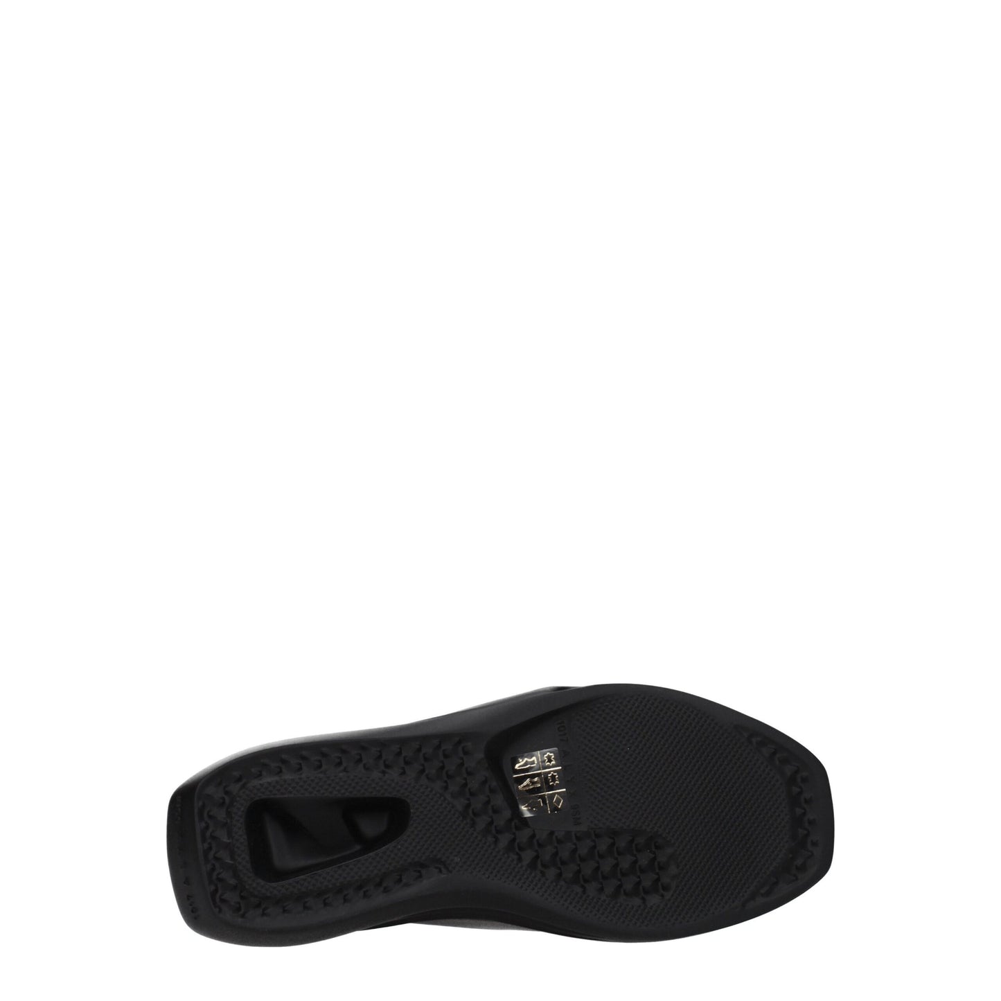 Alyx Black Leather Slippers Sandals