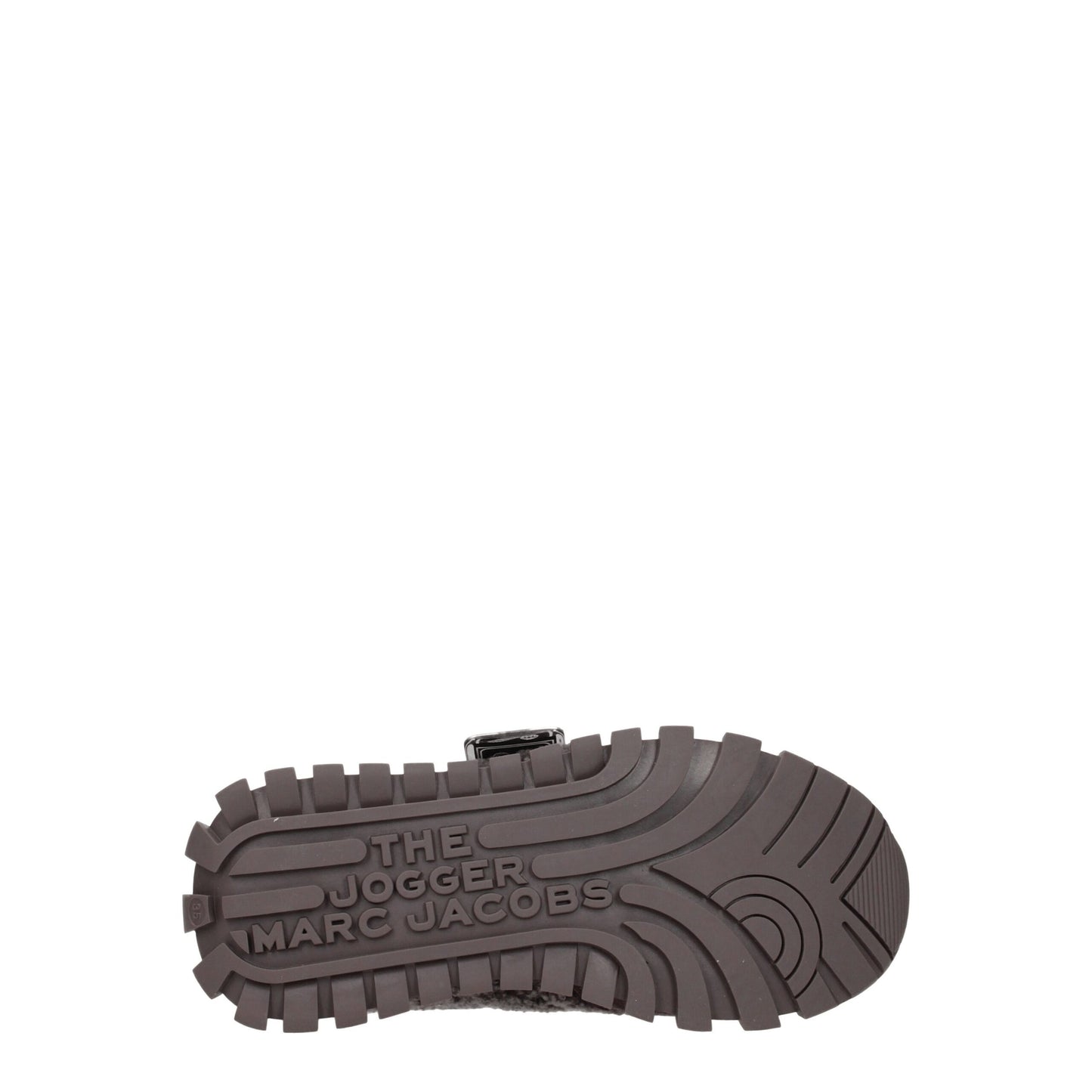 Marc Jacobs Gray Fur Chunky Sneakers Marc Jacobs