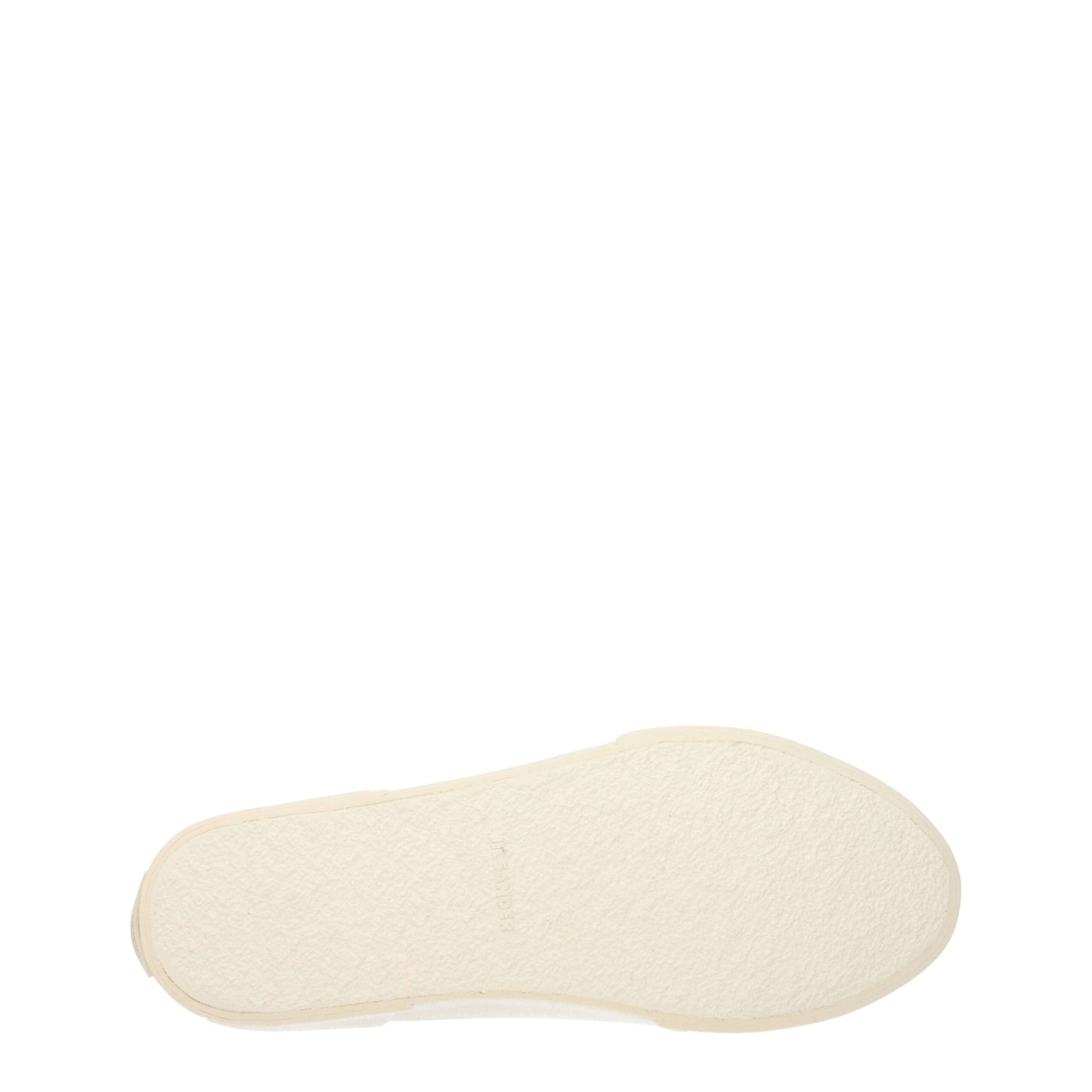 Jil Sander Beige Fabric High Top Sneakers Jil Sander