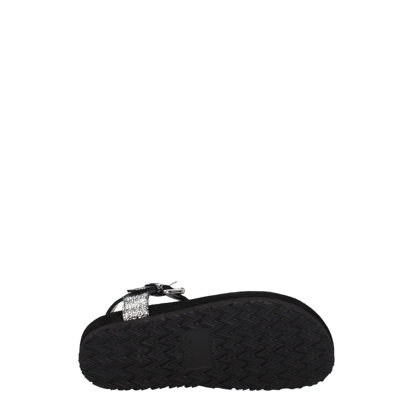 Isabel Marant Black Leather Flip-Flop Sandals Isabel Marant