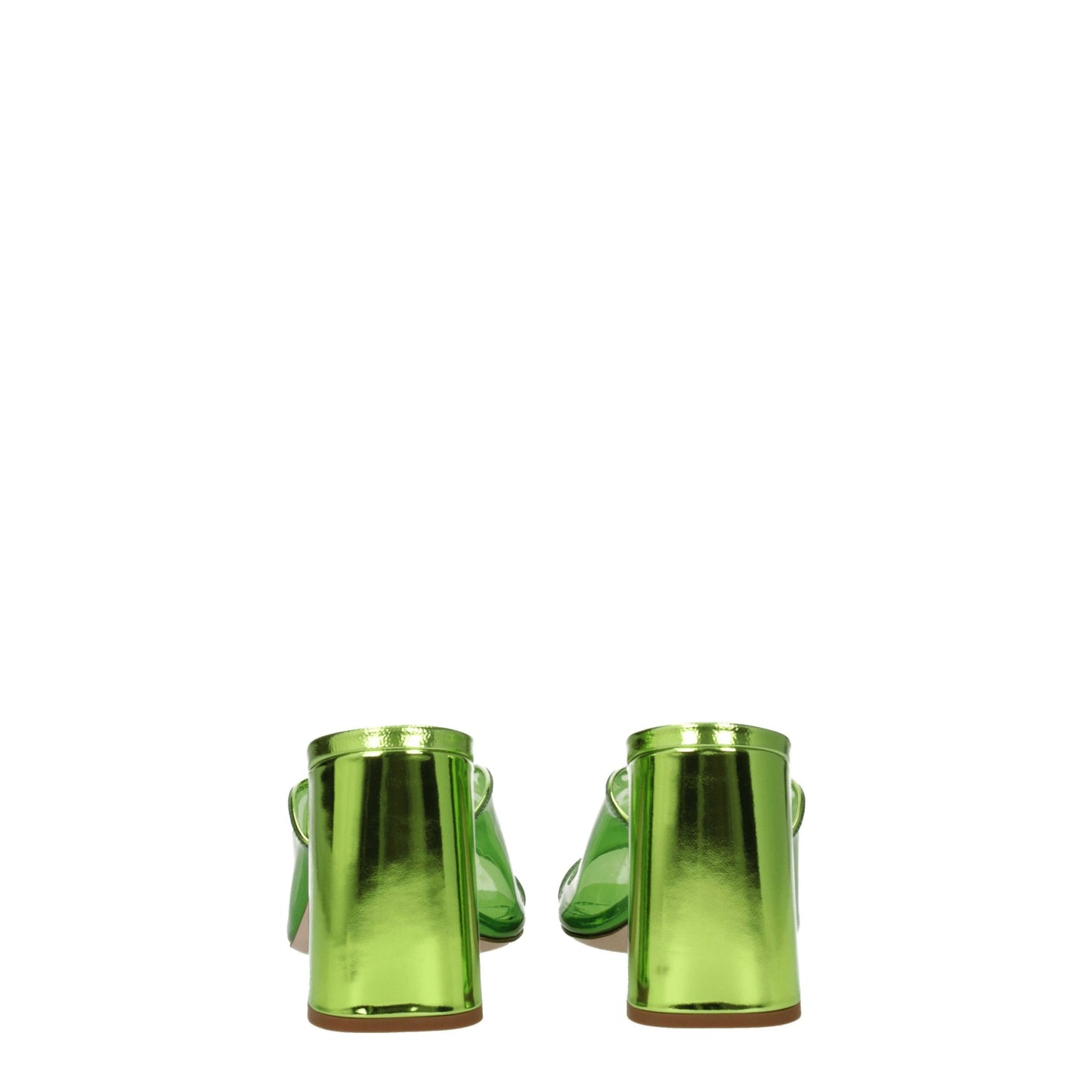 Miu Miu Green Plexiglass Platform Sandals Miu Miu