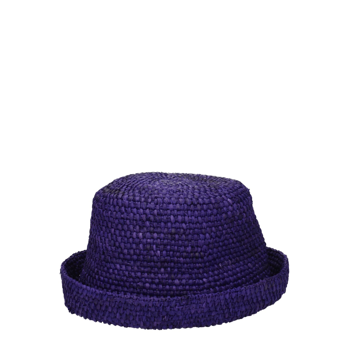 Jacquemus Purple Raffia Hats Jacquemus