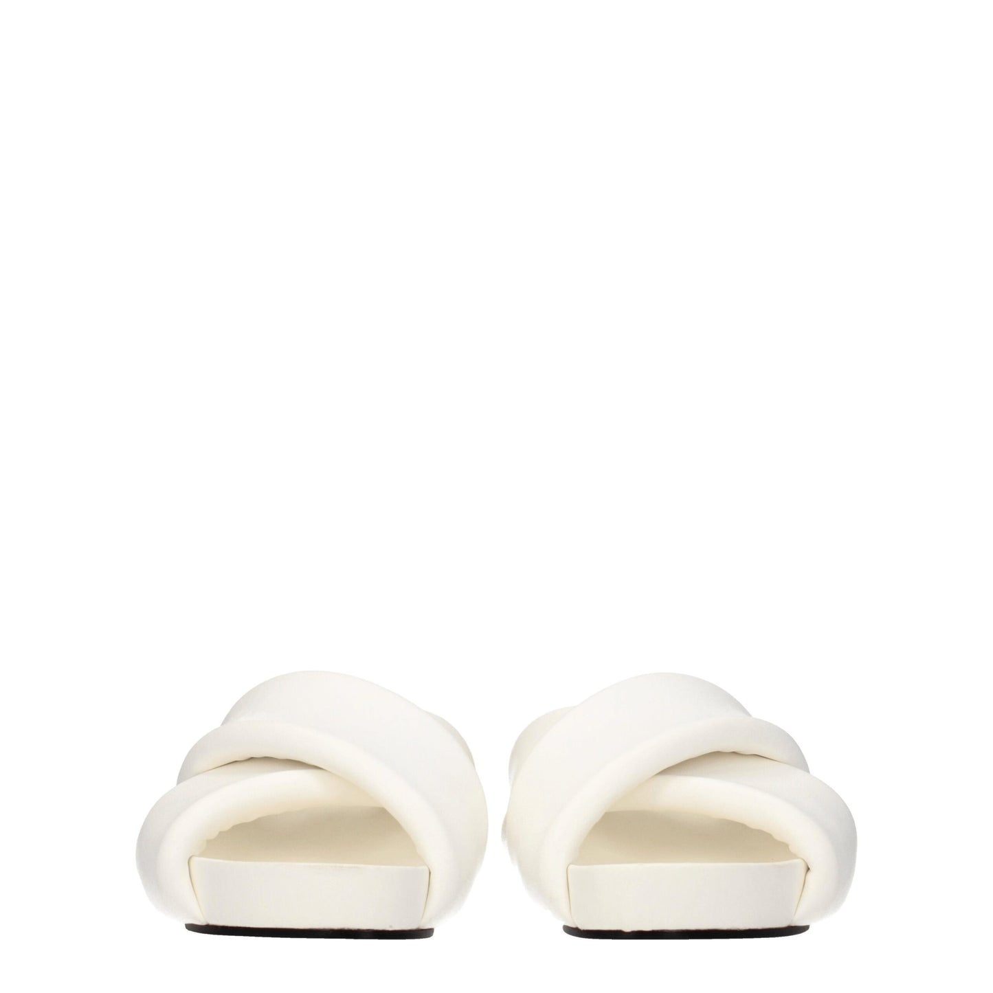 Jil Sander White Leather Slippers Jil Sander
