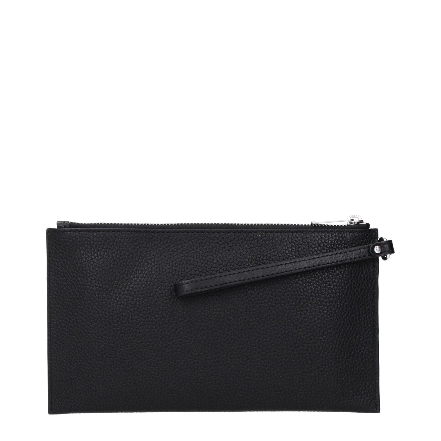 Michael Kors Black Leather Clutch Bag Michael Kors