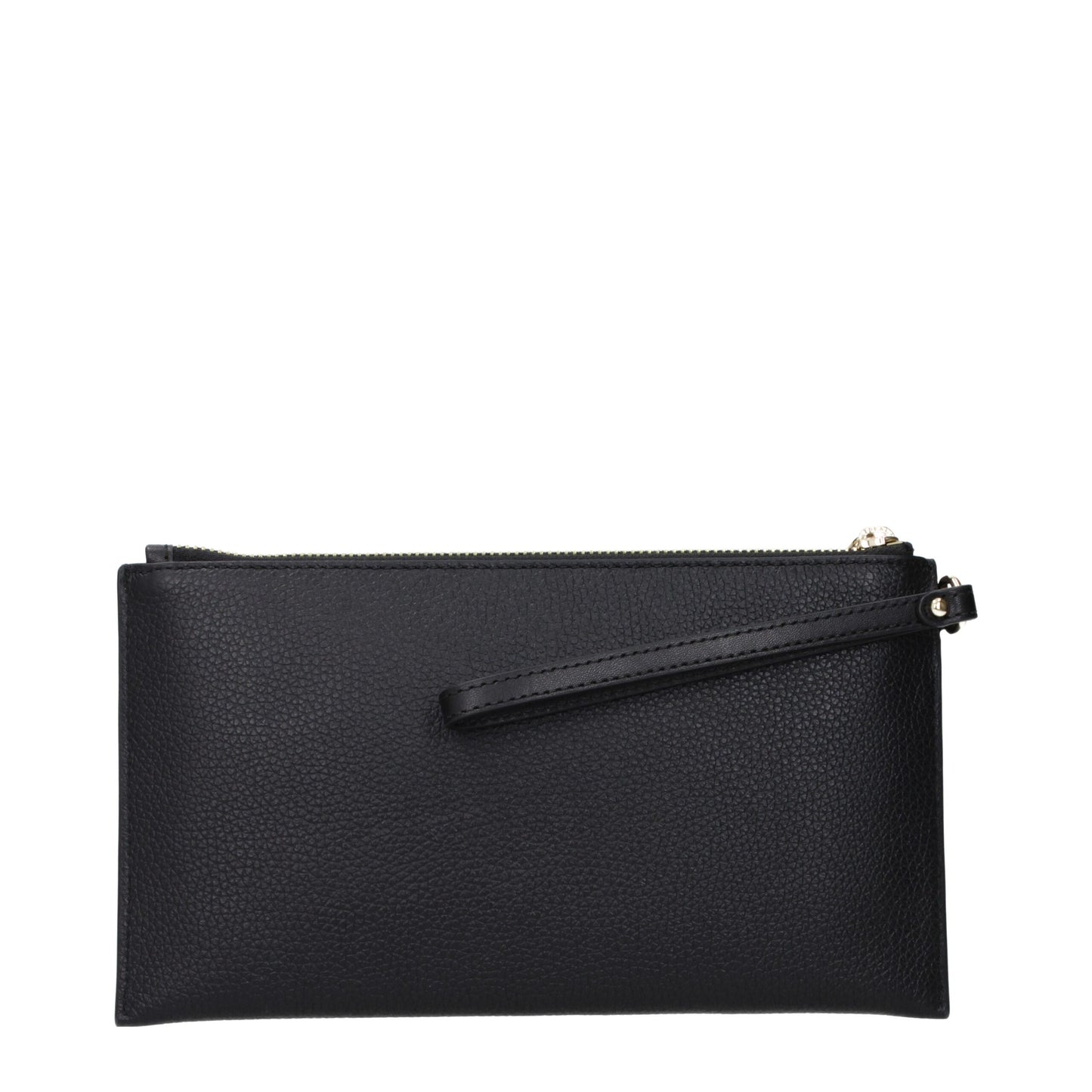 Michael Kors Black Leather Clutch Bag Michael Kors