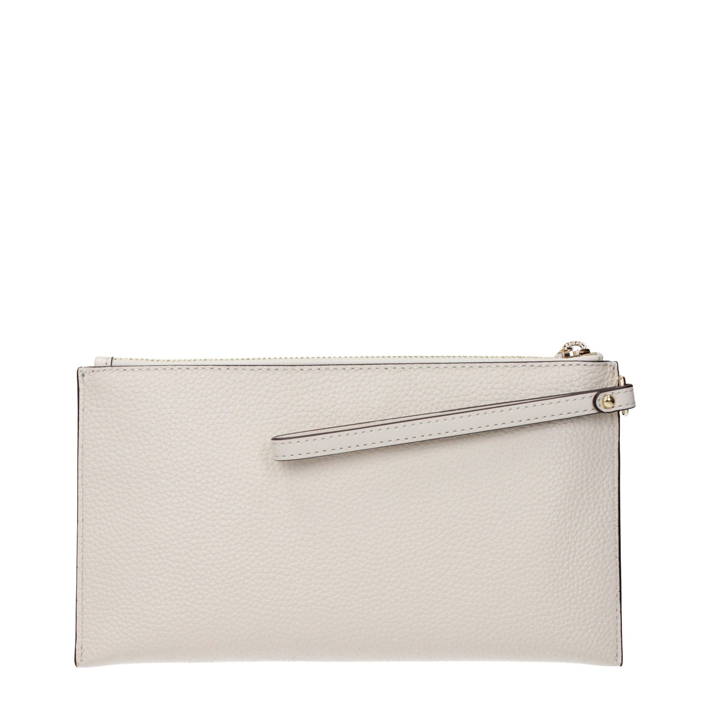 Michael Kors Beige Leather Clutch Bag Michael Kors