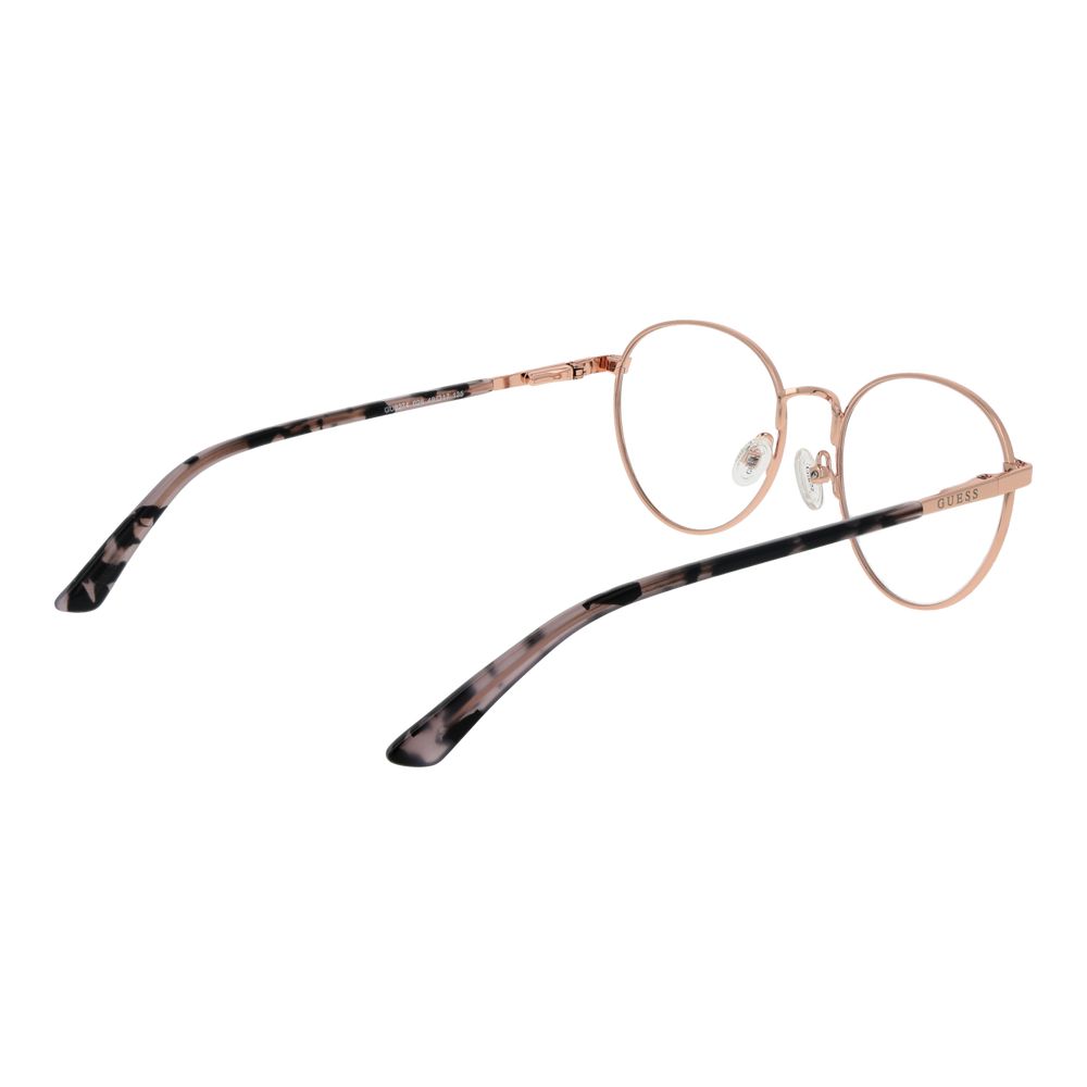 Guess Rose Gold Metal Glasses Frames