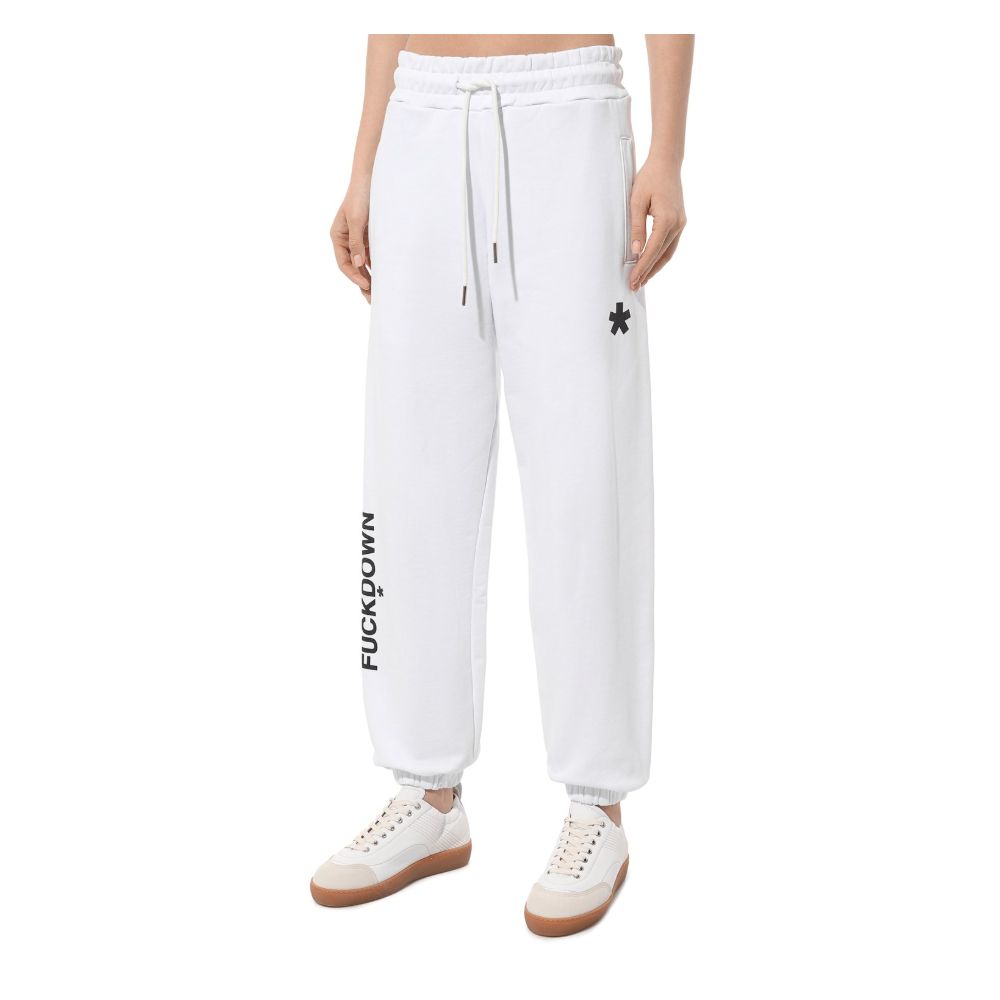 Comme Des Fuckdown White Cotton Jeans & Pant Comme Des Fuckdown