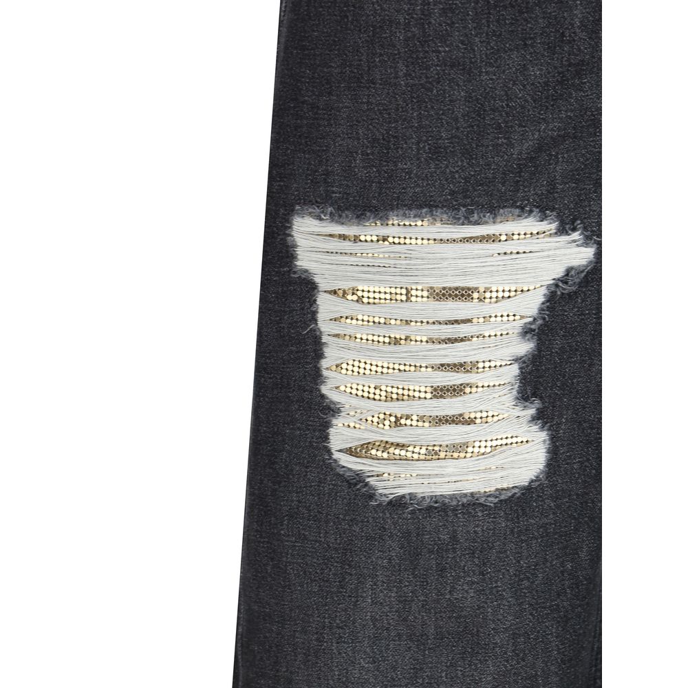 Versace Cut-Out detail Jeans Versace