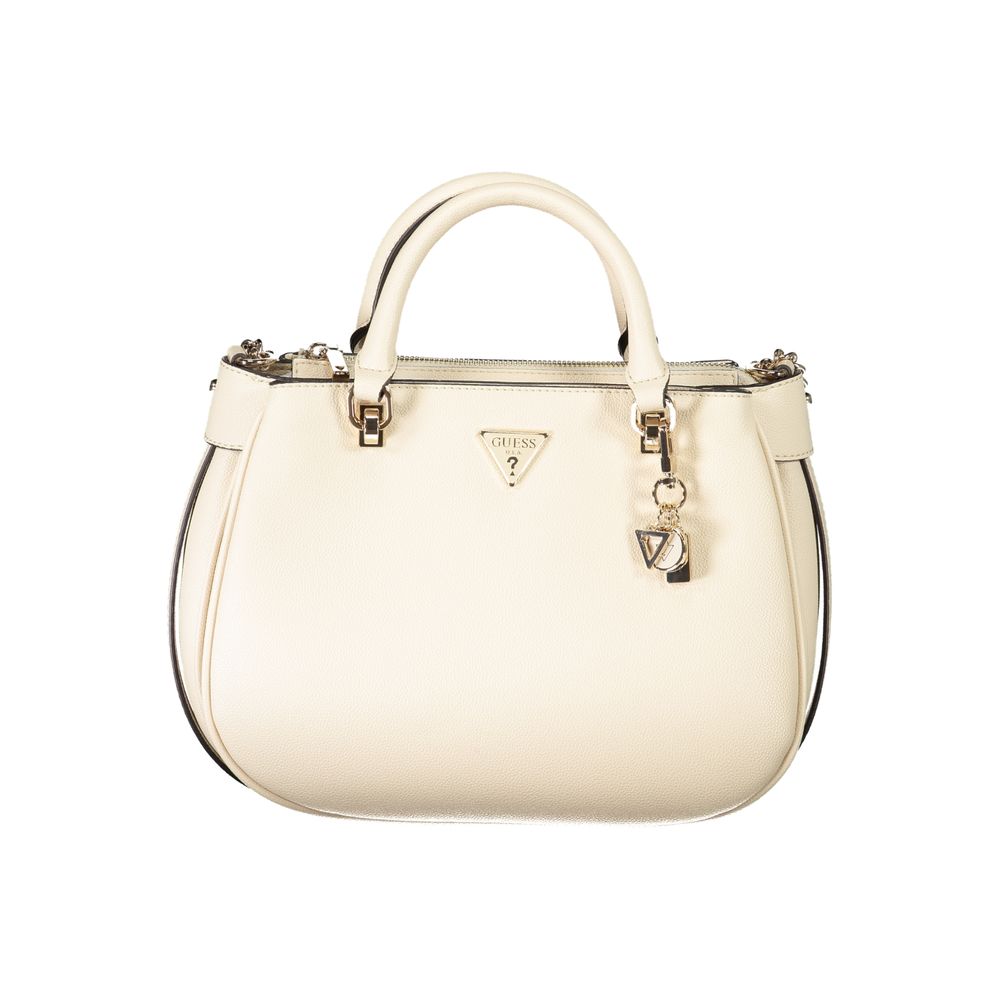Guess Jeans Beige Polyethylene Handbag Guess Jeans