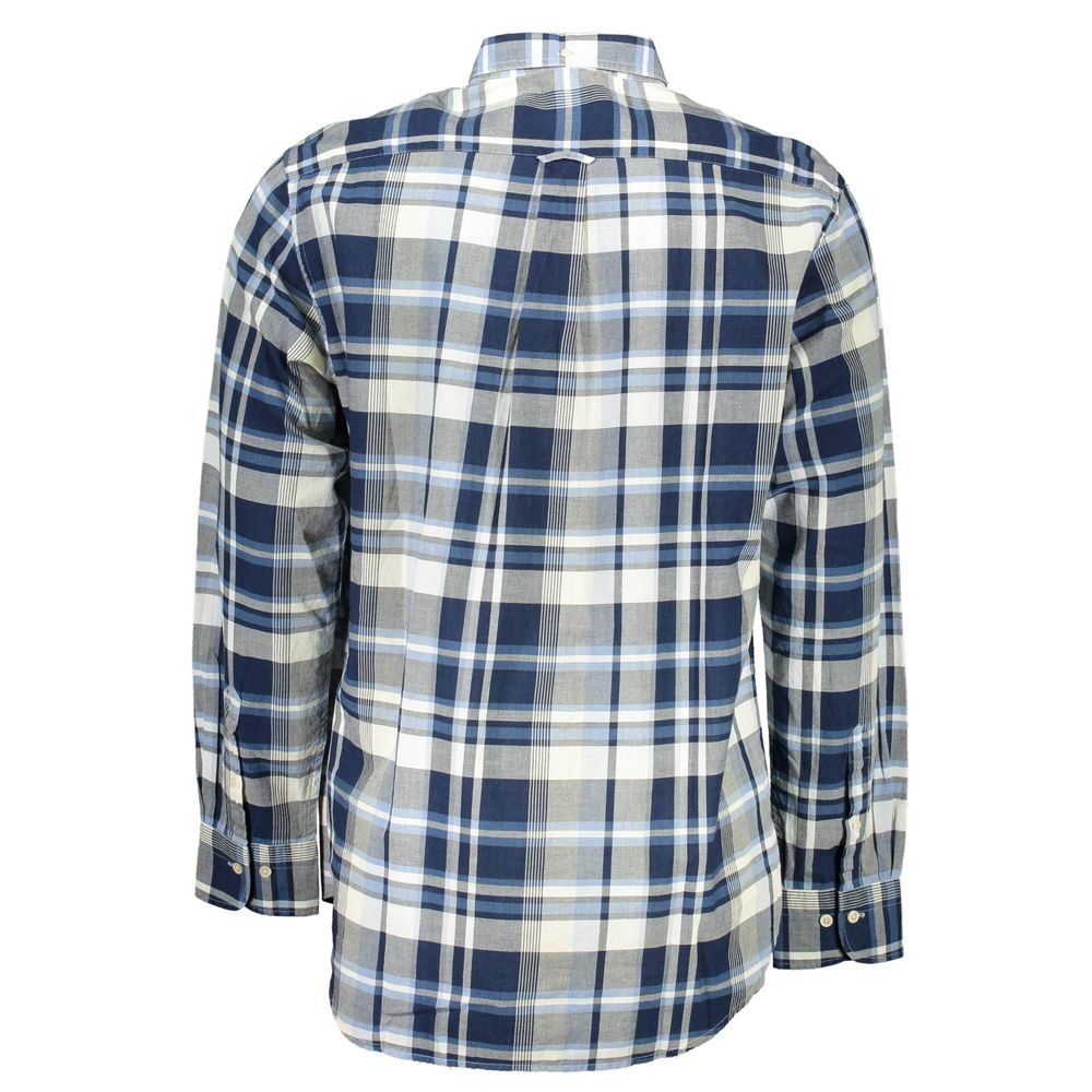 Gant Blue Cotton Shirt Gant