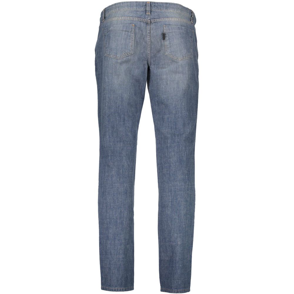 Costume National Blue Cotton Jeans & Pant Costume National