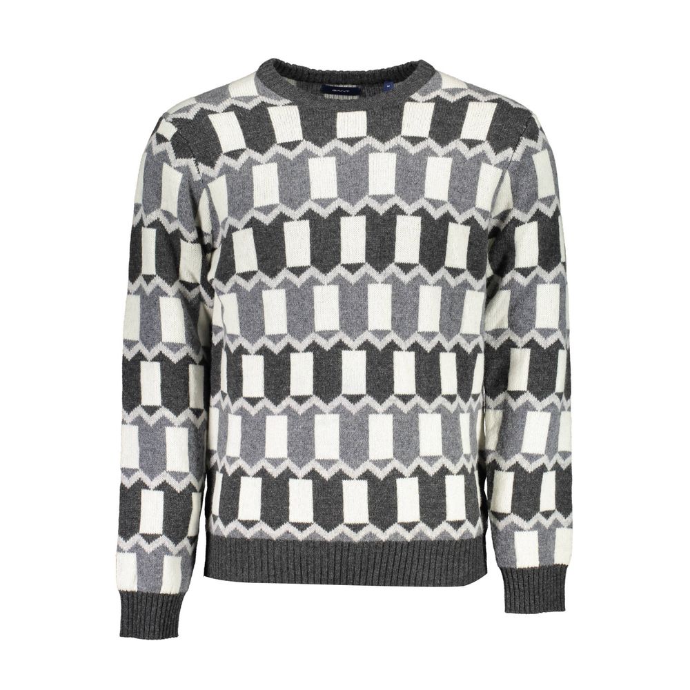 Gant Gray Wool Sweater Gant