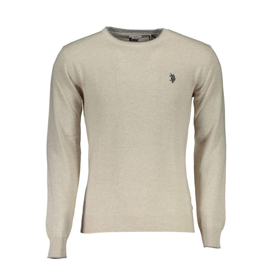 U.S. POLO ASSN. Beige Wool Sweater U.S. POLO ASSN.