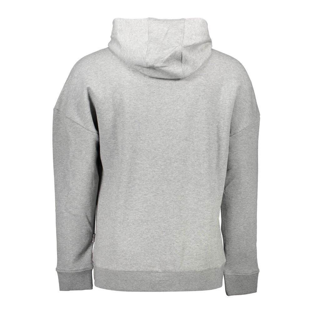 Plein Sport Gray Cotton Sweater Plein Sport