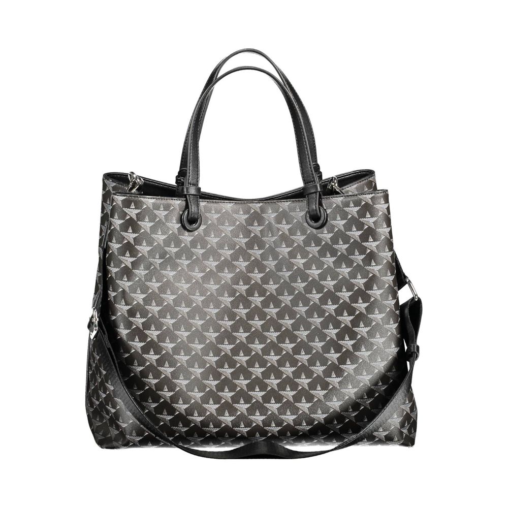 BYBLOS Black Pvc Handbag BYBLOS