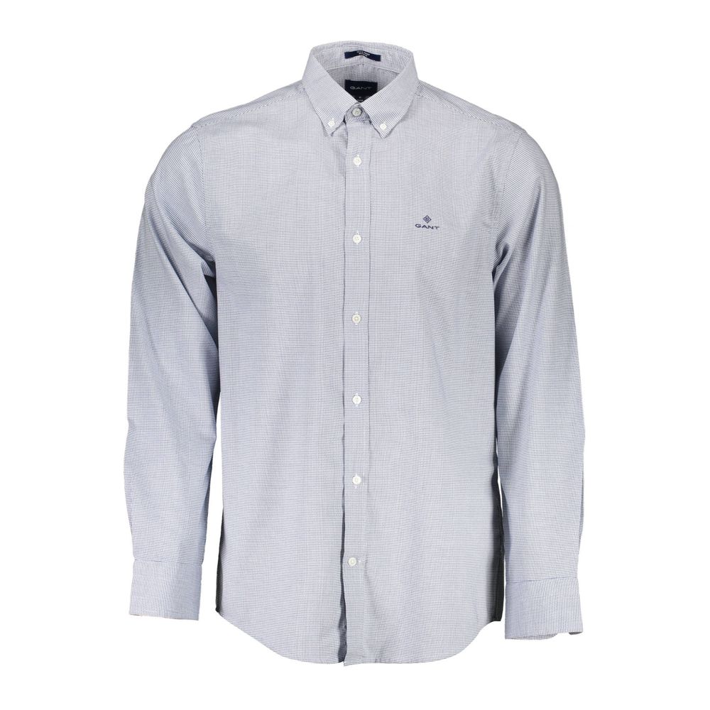 Gant Blue Cotton Shirt Gant