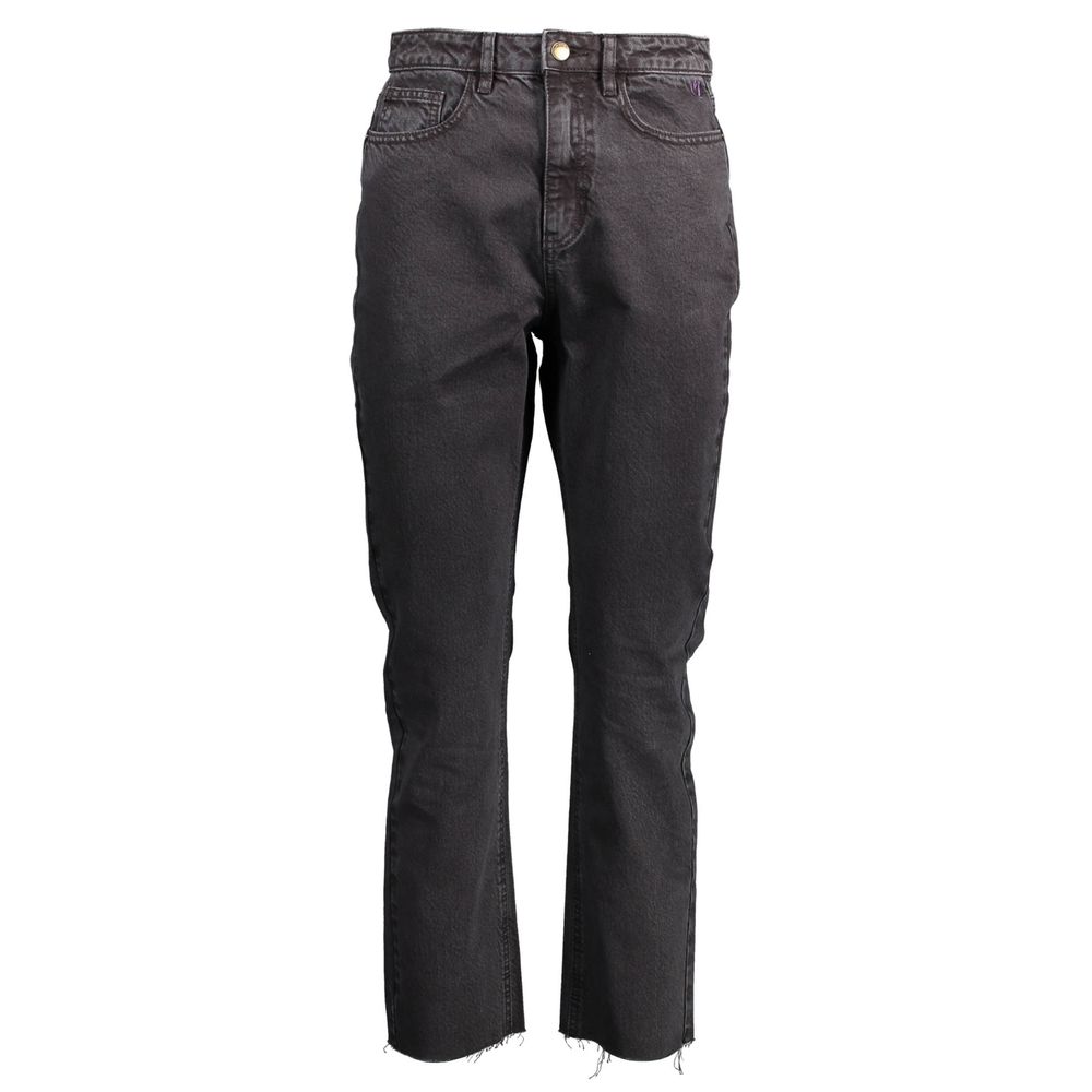 Desigual Black Cotton Jeans & Pant Desigual