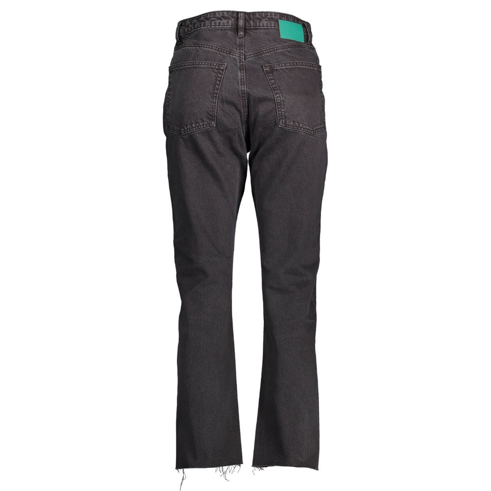 Desigual Black Cotton Jeans & Pant Desigual