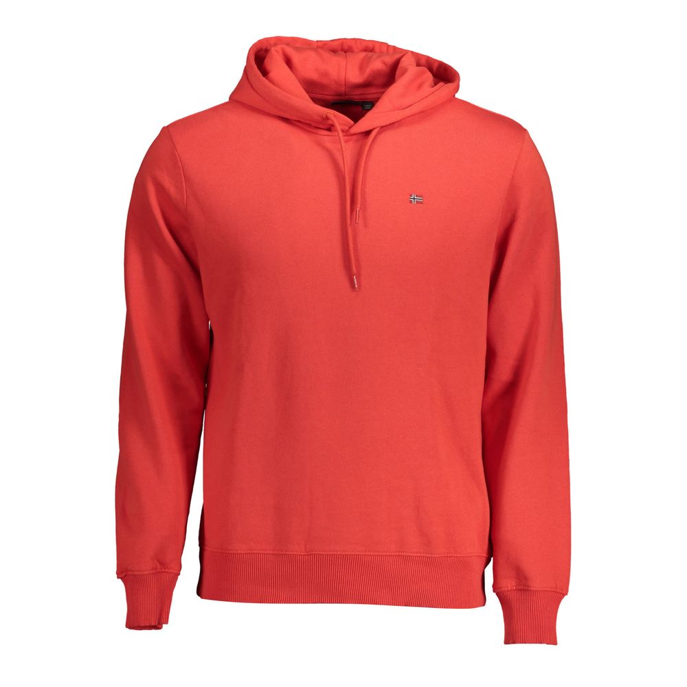 Napapijri Red Cotton Sweater Napapijri
