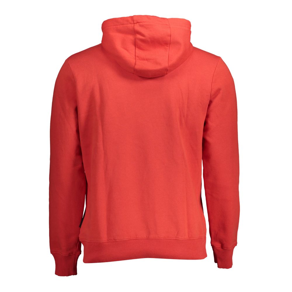Napapijri Red Cotton Sweater Napapijri