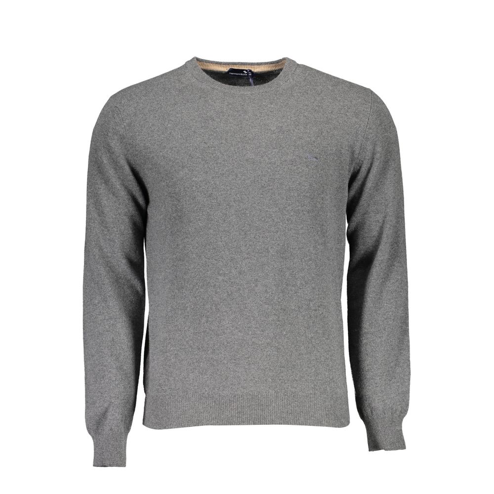 Harmont & Blaine Gray Wool Sweater Harmont & Blaine