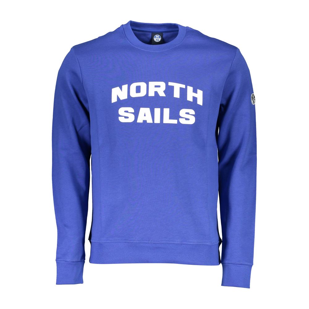 North Sails Blue Cotton Sweater North Sails