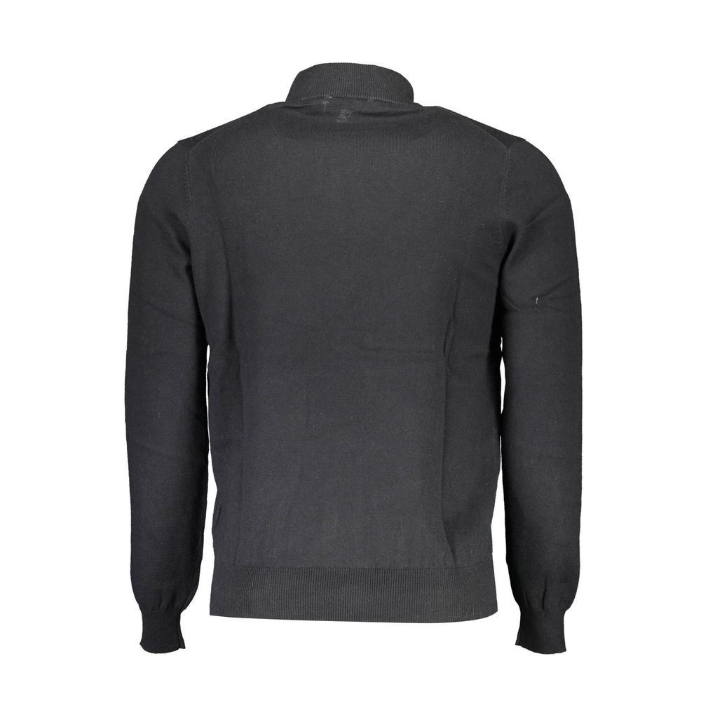 North Sails Black Cotton Sweater North Sails