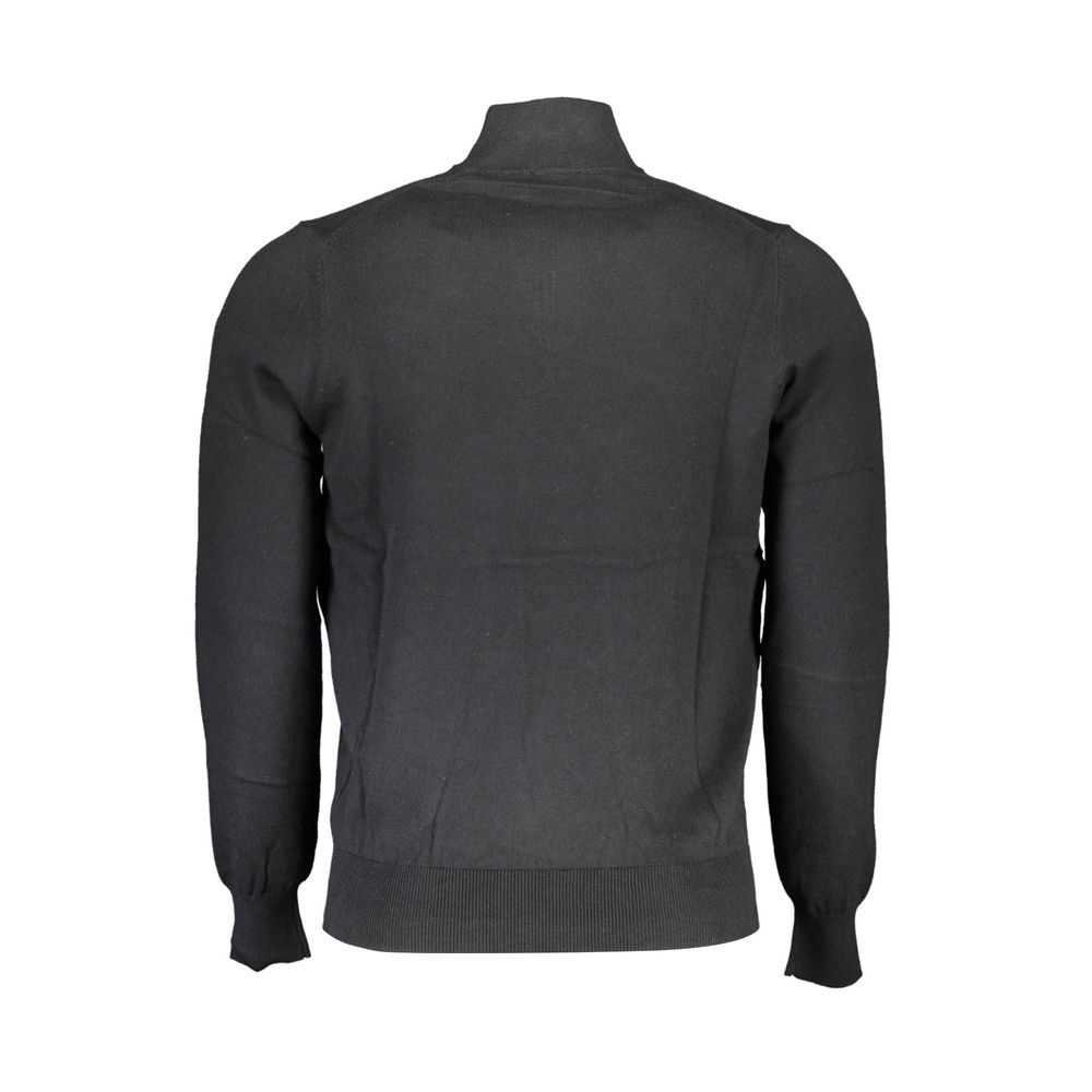 North Sails Black Cotton Sweater North Sails