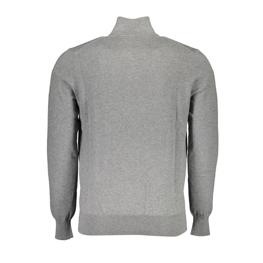 North Sails Gray Cotton Sweater North Sails