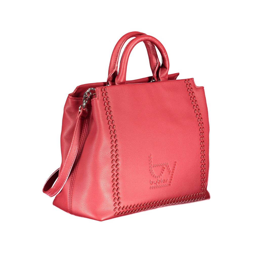 BYBLOS Red Polyethylene Handbag BYBLOS