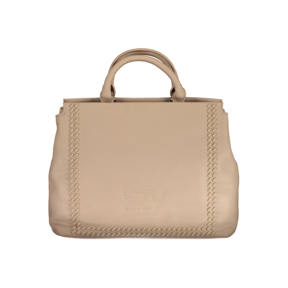 BYBLOS Beige Polyethylene Handbag BYBLOS