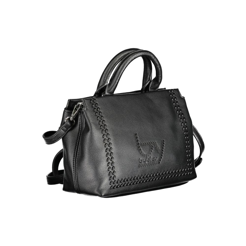 BYBLOS Black Polyethylene Handbag BYBLOS