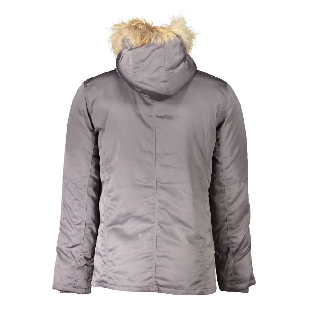 2 Special Gray Polyester Jackets & Coat 2 Special