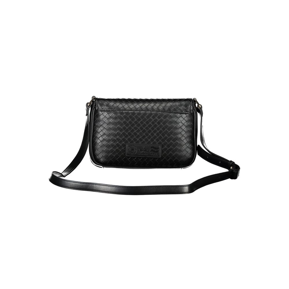 La Martina Black Polyethylene Handbag La Martina