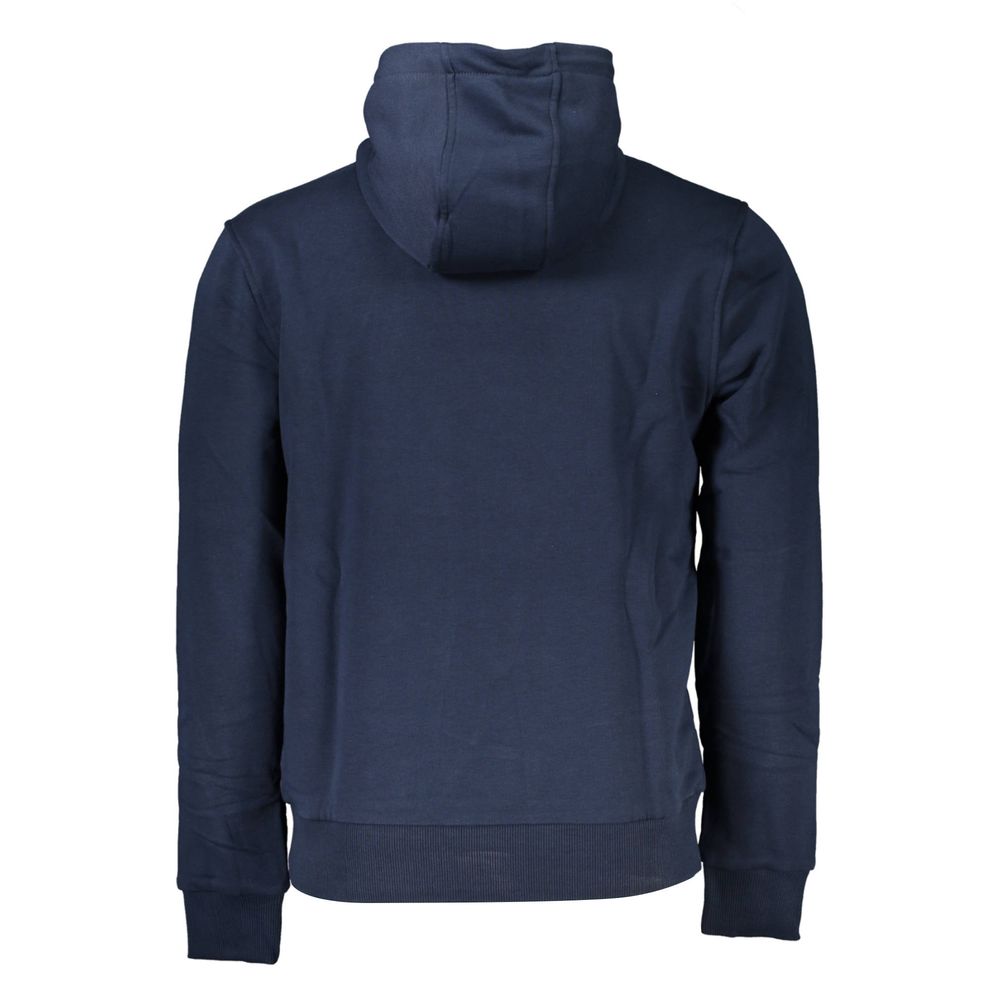 Cavalli Class Blue Cotton Sweater Cavalli Class