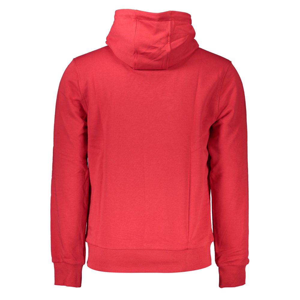 Cavalli Class Red Cotton Sweater Cavalli Class