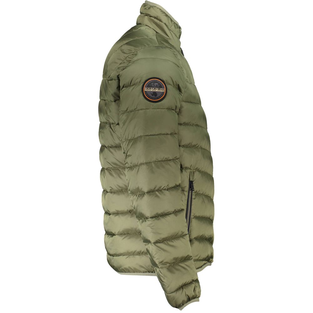 Napapijri Green Polyamide Jacket Napapijri