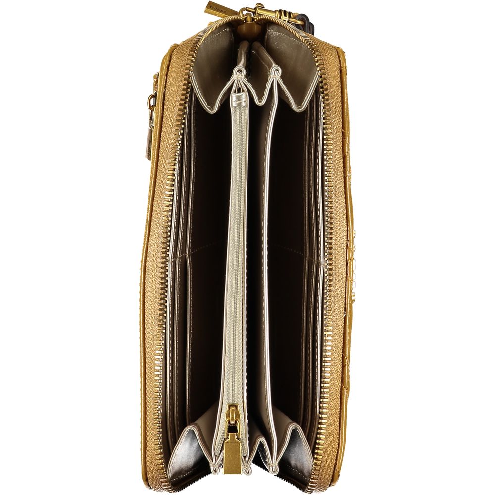 Guess Jeans Yellow Polyethylene Wallet Guess Jeans