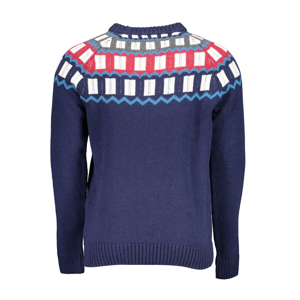 Gant Blue Wool Sweater Gant