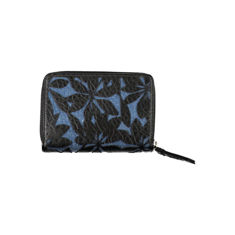 Desigual Black Polyethylene Wallet Desigual
