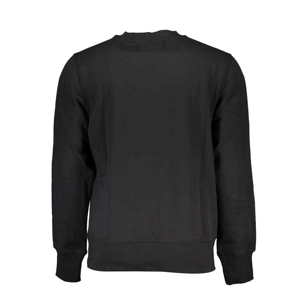 Calvin Klein Black Cotton Sweater Calvin Klein