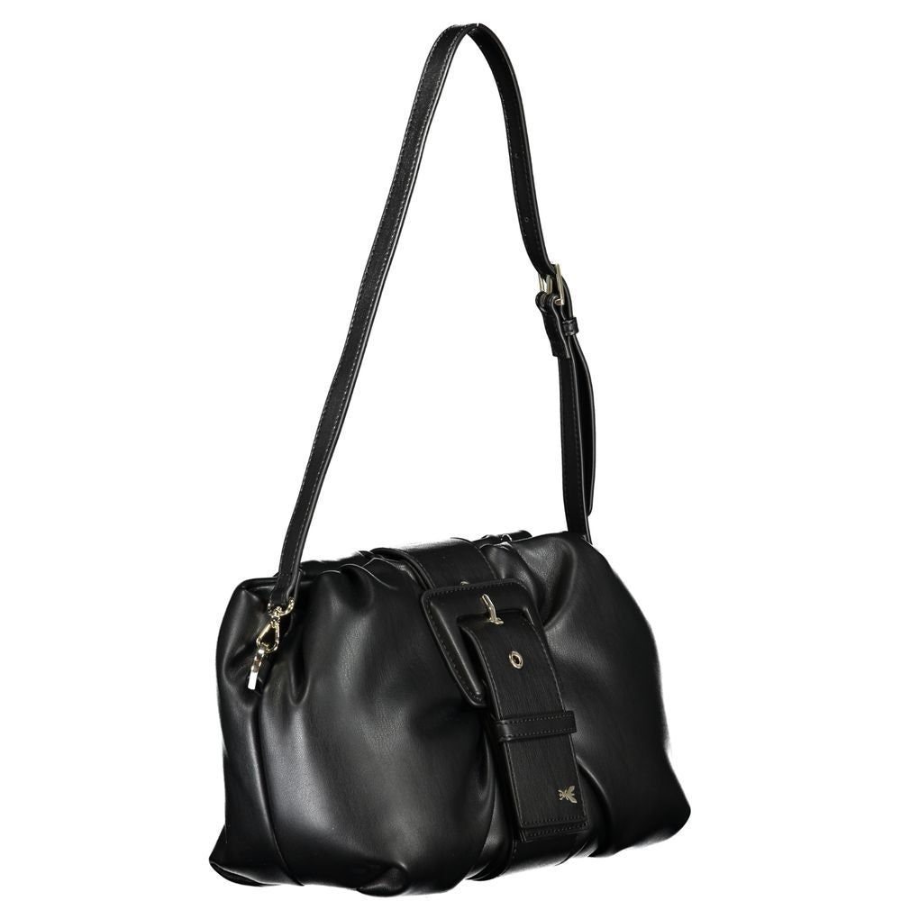 Patrizia Pepe Nero Poliuretano Women Handbag Patrizia Pepe