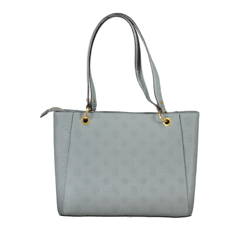 Guess Jeans Blue Polyethylene Handbag Guess Jeans