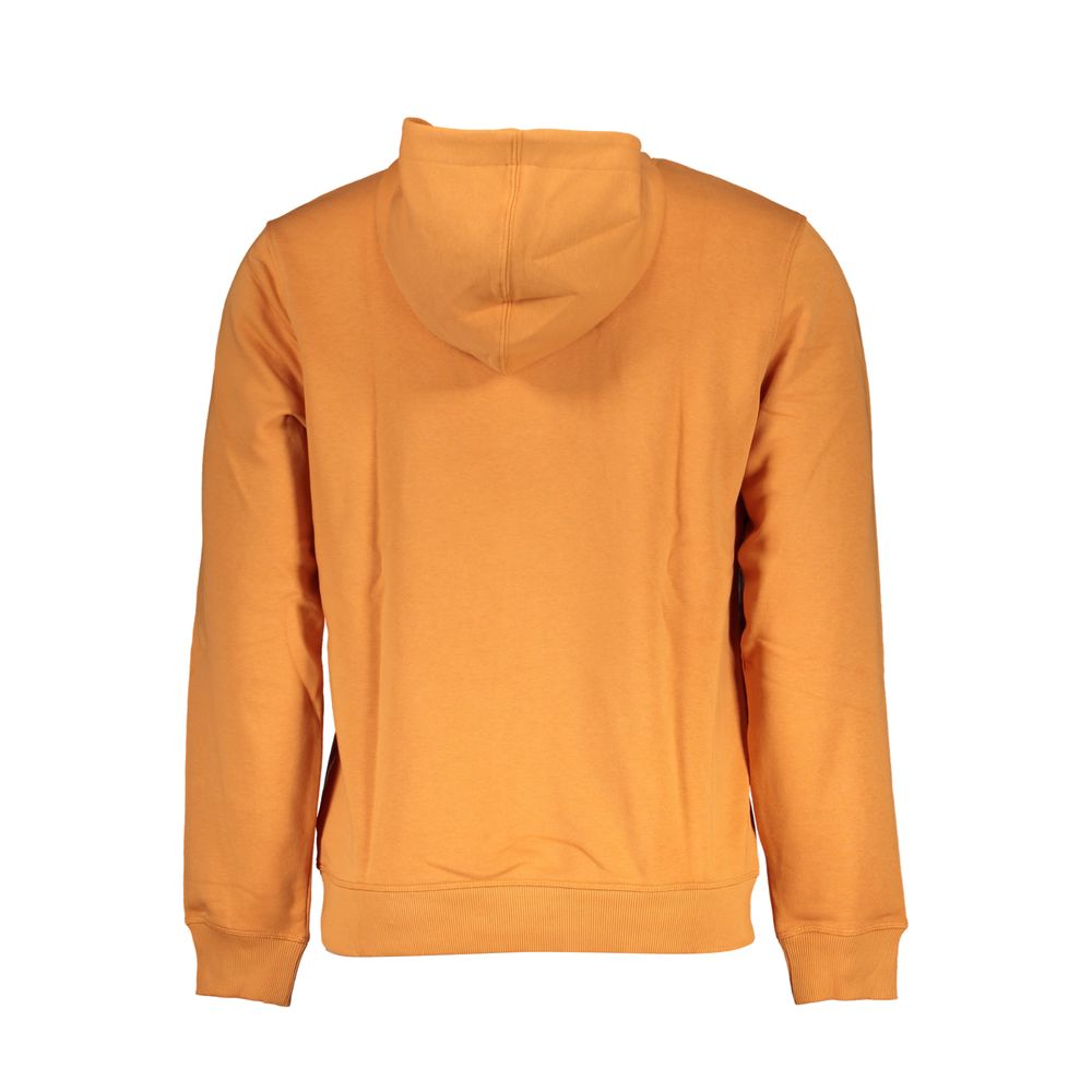 Guess Jeans Orange Cotton Sweater Guess Jeans