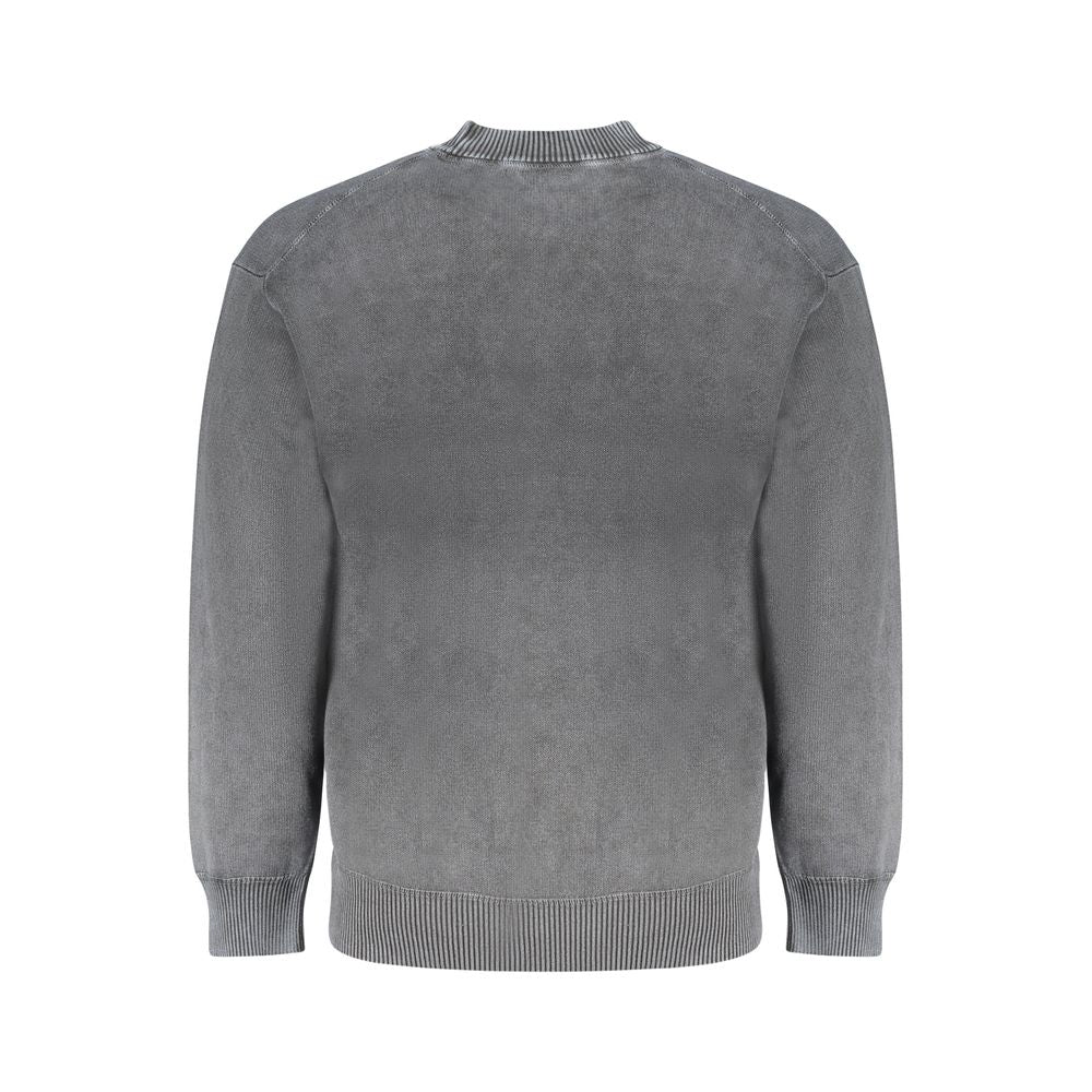 Hugo Boss Black Cotton Sweater Hugo Boss