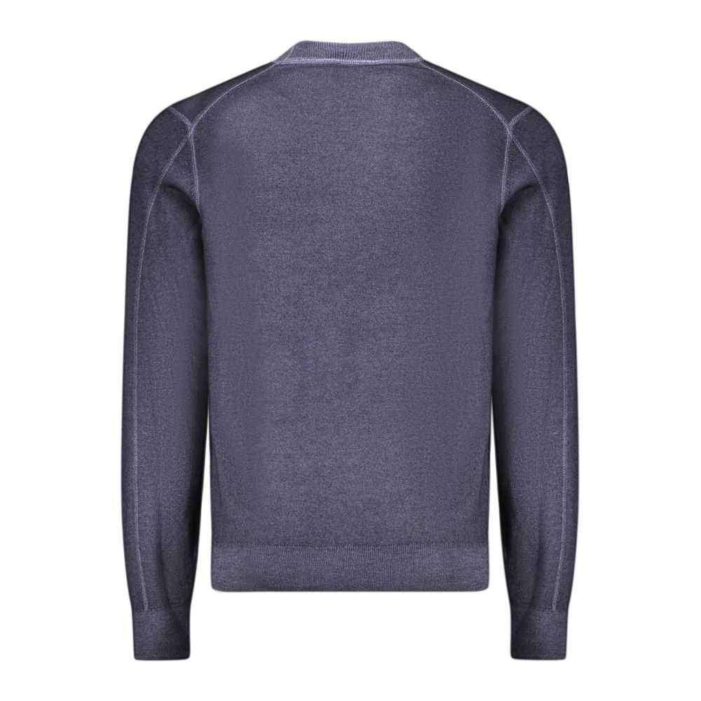Hugo Boss Blue Wool Sweater Hugo Boss