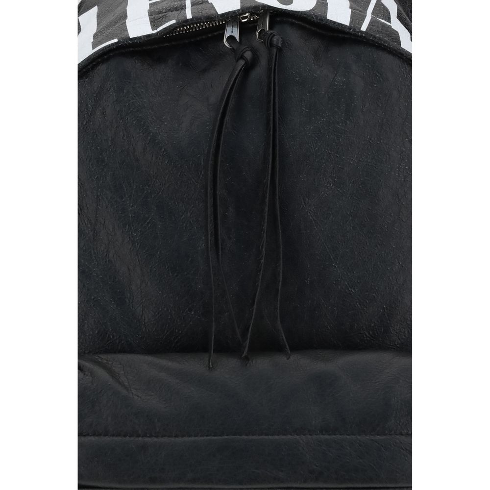 Balenciaga Crinkle Effect Backpack Balenciaga